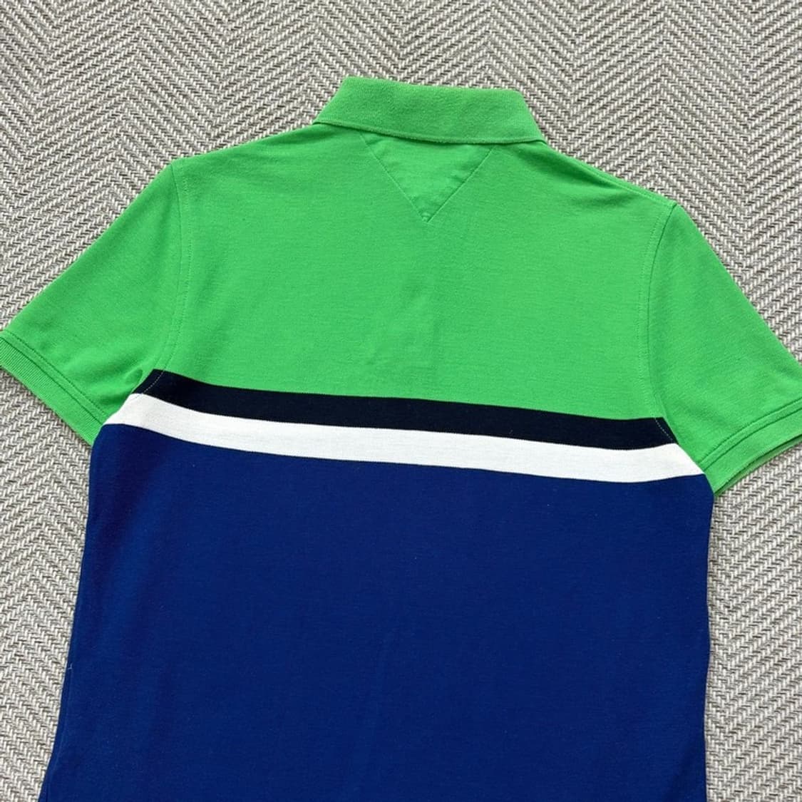 타미힐피거 배색 로고 피케티셔츠 v2938 상품이미지4