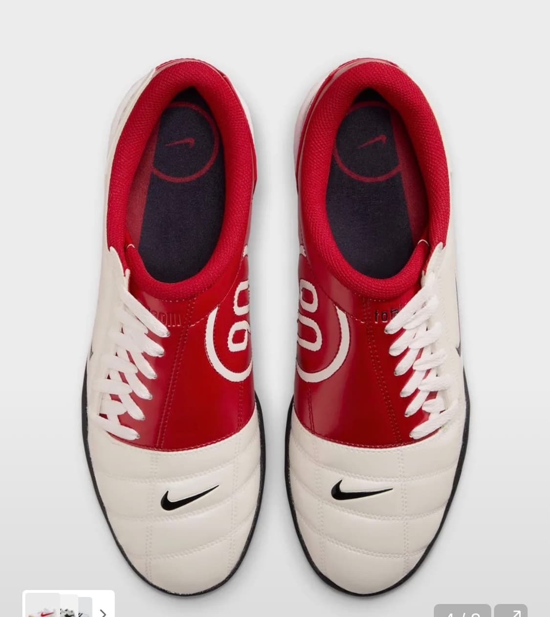 나이키 토탈 90 화이트 레드 250 상품이미지3