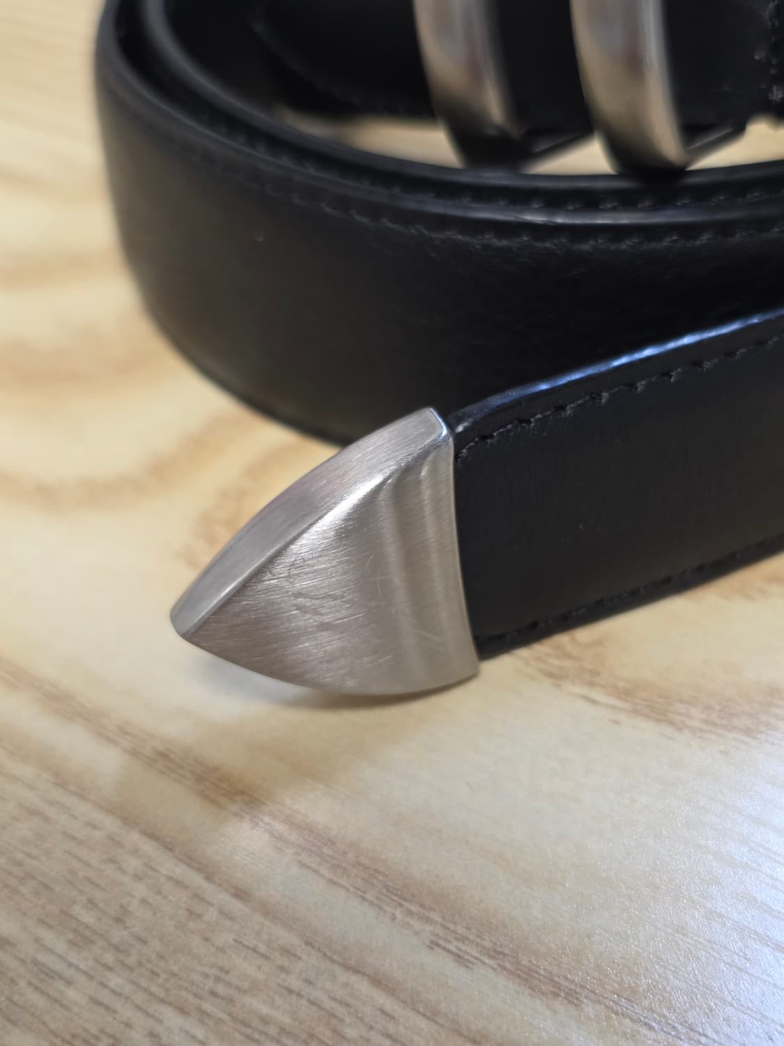 세비지 / 110 Leather Belt-Black(웨스턴벨트) / M 상품이미지3