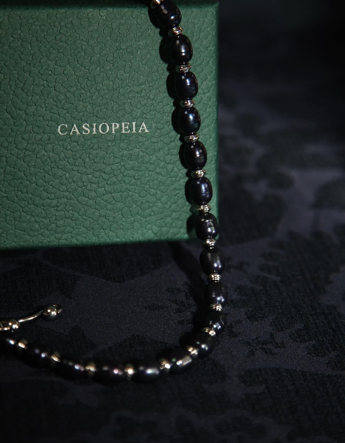 CASIOPEIA CODA | Black Pearl 천연담수흑진주목걸이 상품이미지2