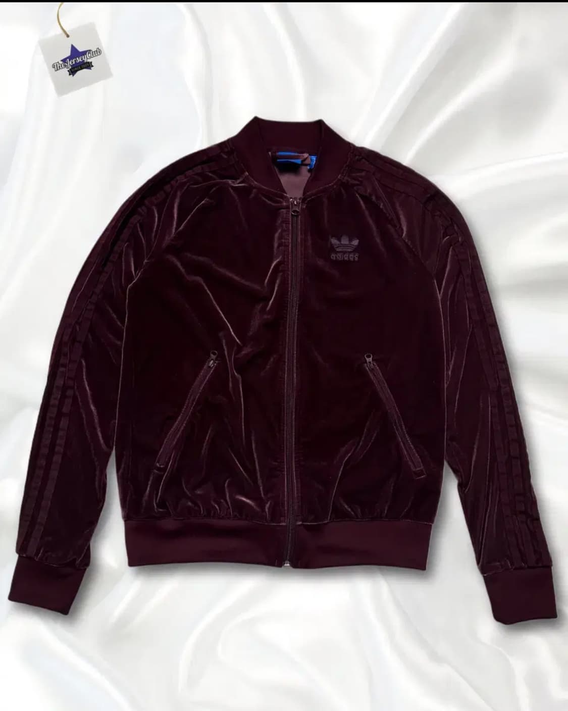 [레전드매물✨] 아디다스 버건디 벨벳 트랙탑 져지세트 상품이미지2