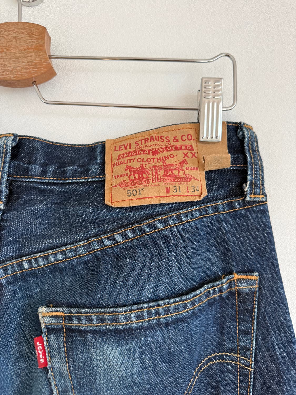 리바이스(Levi's) 501 데님 팬츠 상품이미지5