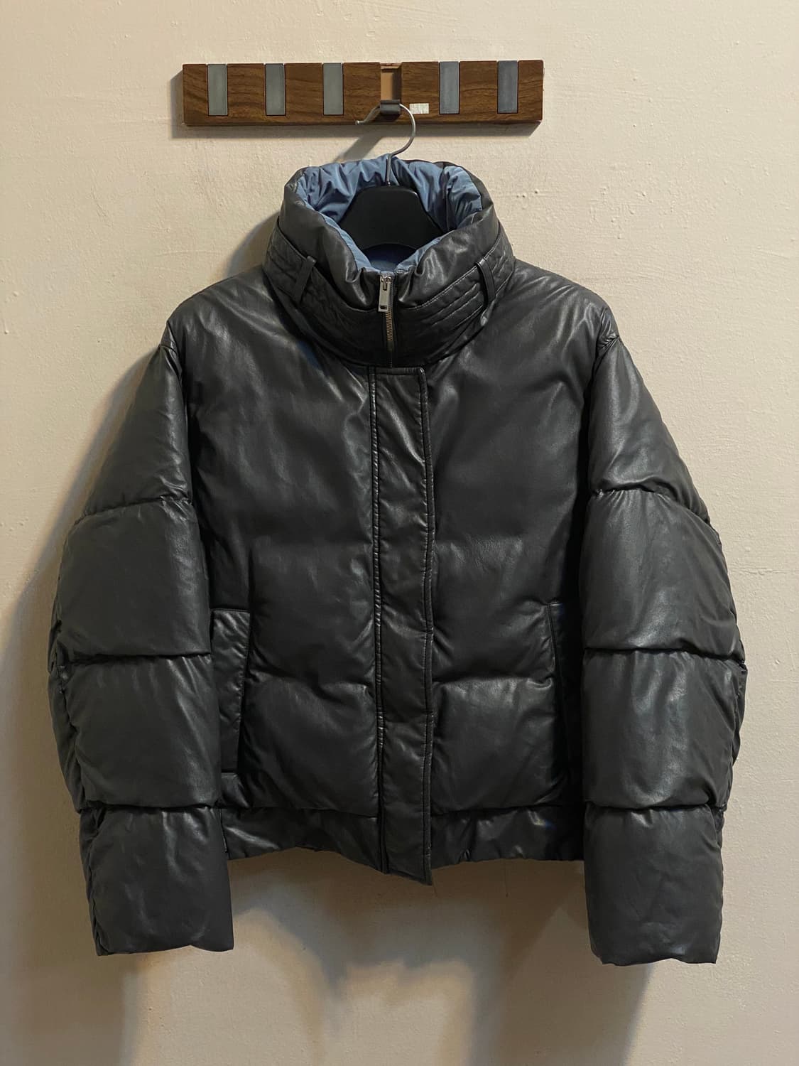 더 일마 레더 다운 패딩 자켓 상품이미지1