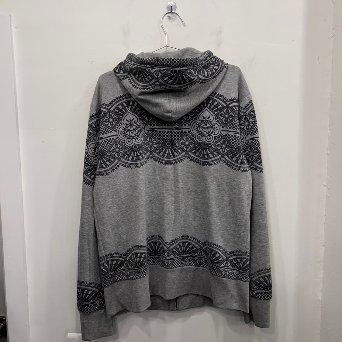 오베이 리버시블 페이즐리 후드집업 상품이미지7