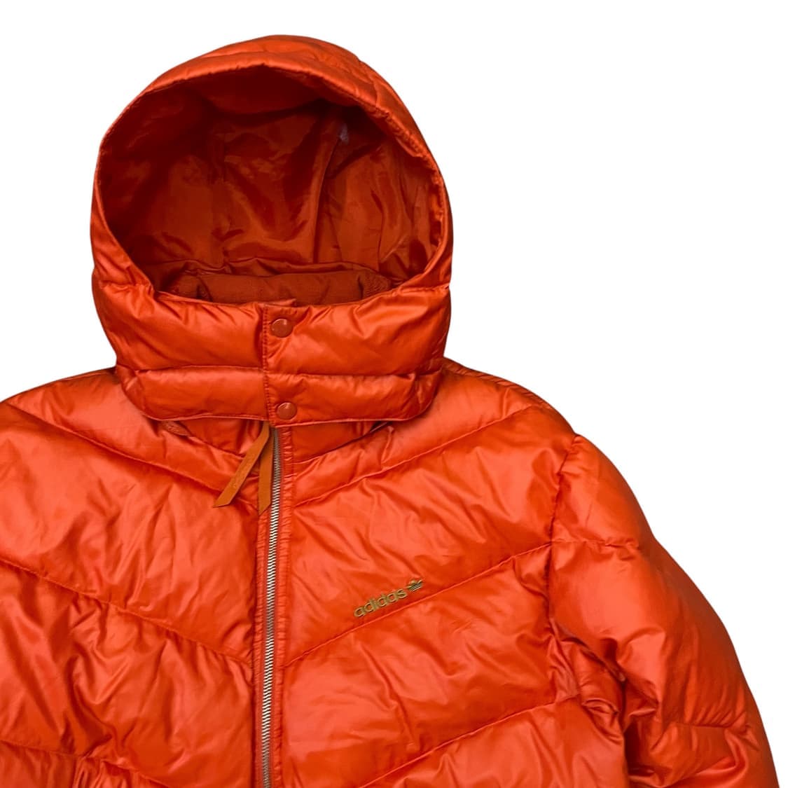 아디다스 오렌지 덕다운 후드 패딩 점퍼 105 상품이미지3