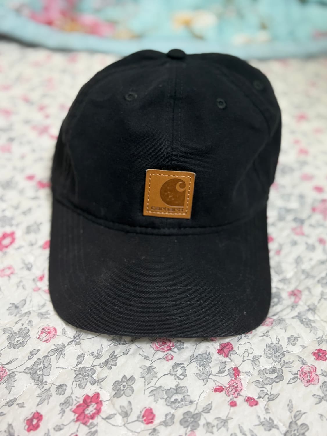 칼하트 캔버스 캡 블랙 상품이미지2