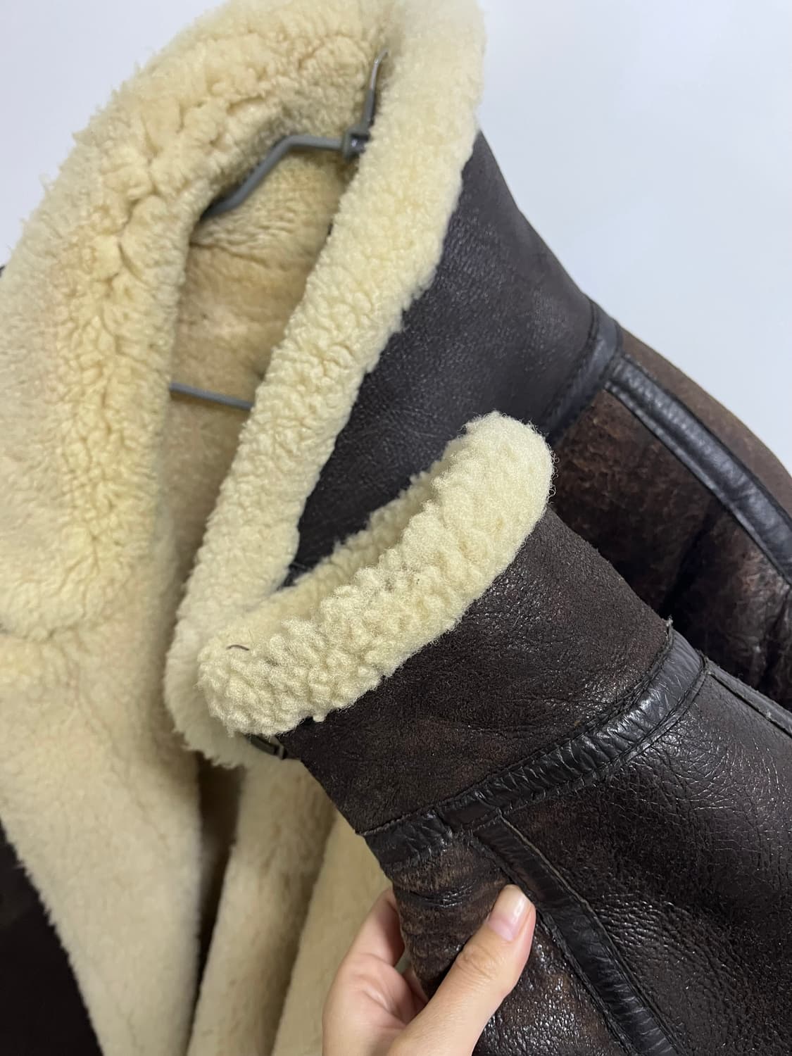 빈티지 리얼 무스탕 상품이미지4