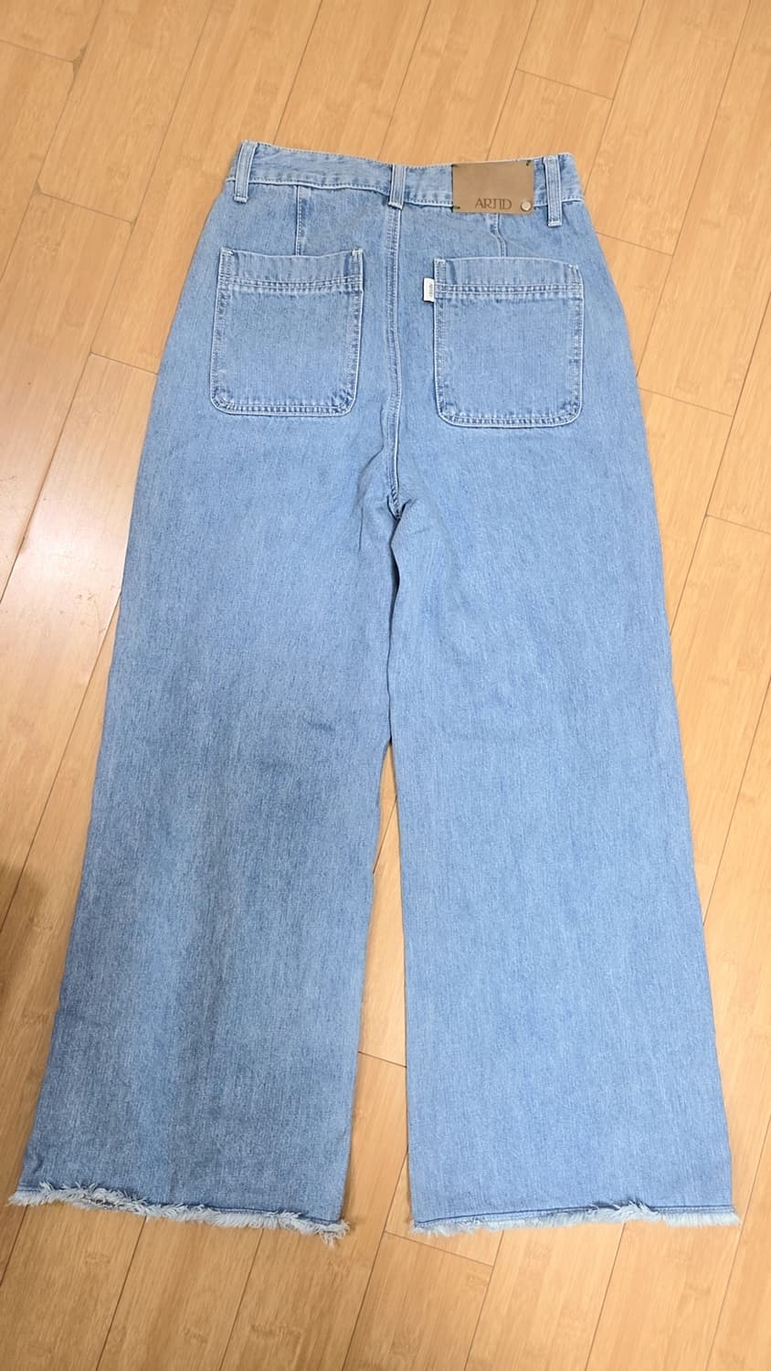 아티드 셀비 포켓 데님 light blue 상품이미지5