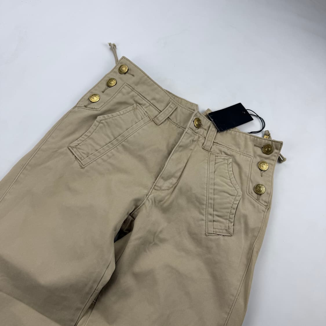 (48)디스퀘어드2 사이드지퍼 코튼 치노팬츠 상품이미지2