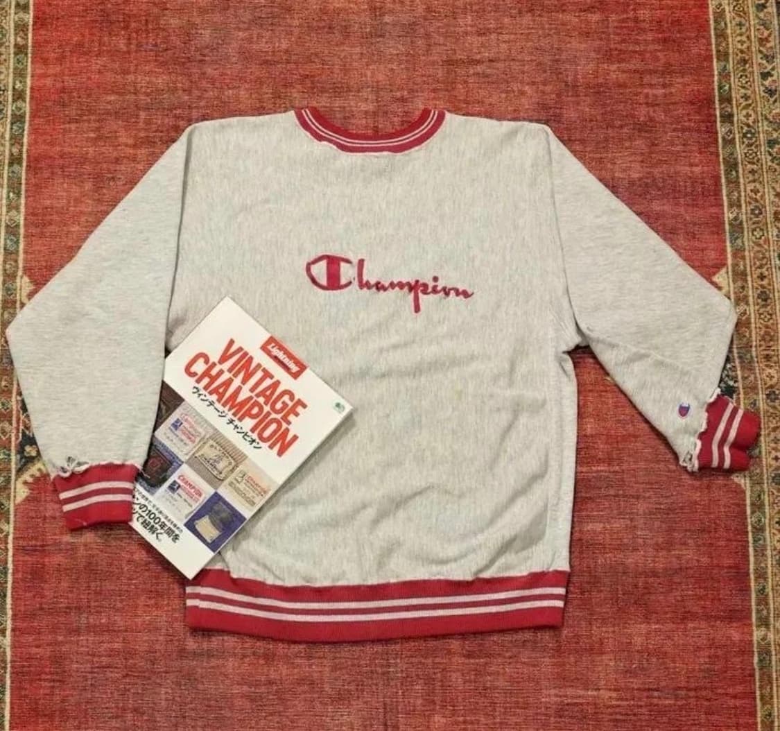 [데드스탁]챔피온 리버스위브 더블 V 40s 복각 USA 스웻셔츠 상품이미지8