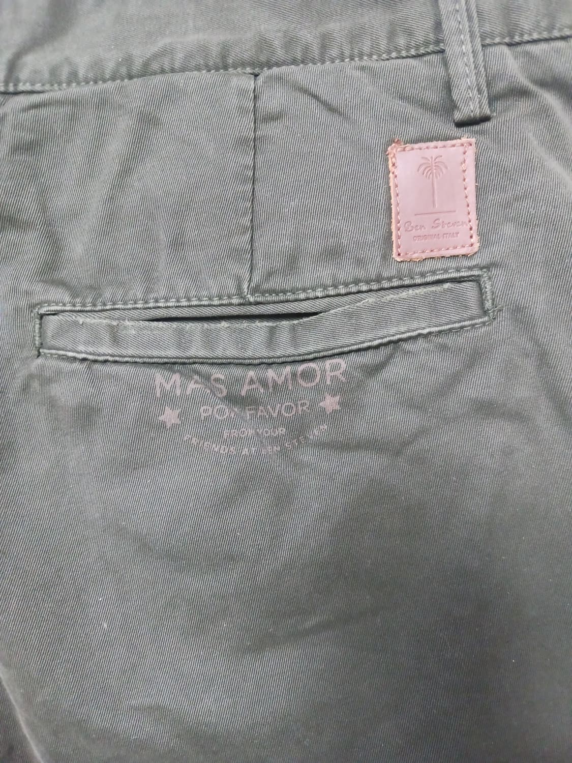 새상품 [36] 벤 스티븐 빈티지 데미지 치노 팬츠 상품이미지9
