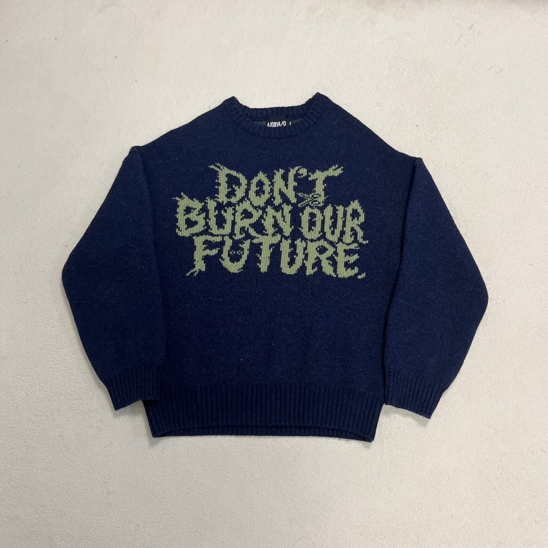 AJOBYAJO navy knit 상품이미지4