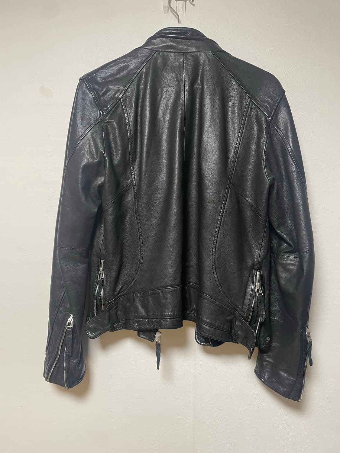 빈티지 양가죽 레더 자켓 상품이미지4