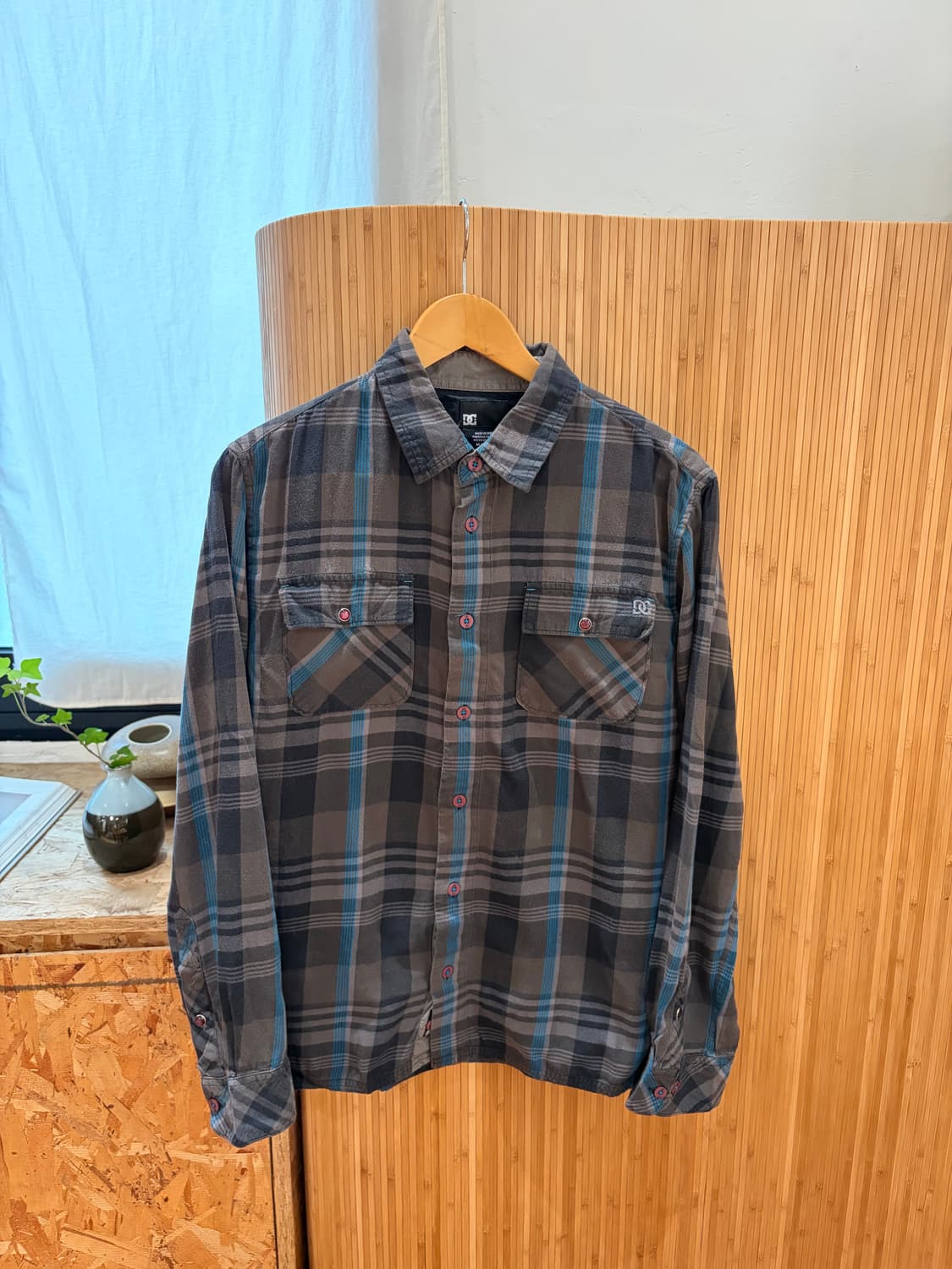 DC india Cotton Check Shirt 상품이미지3