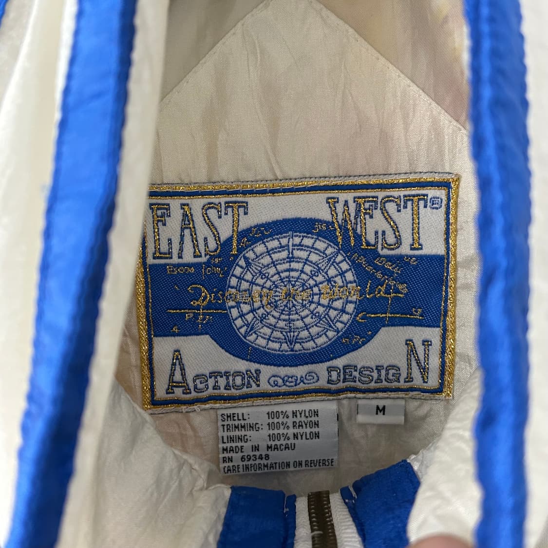 East West 패턴 나일론 자켓 상품이미지7