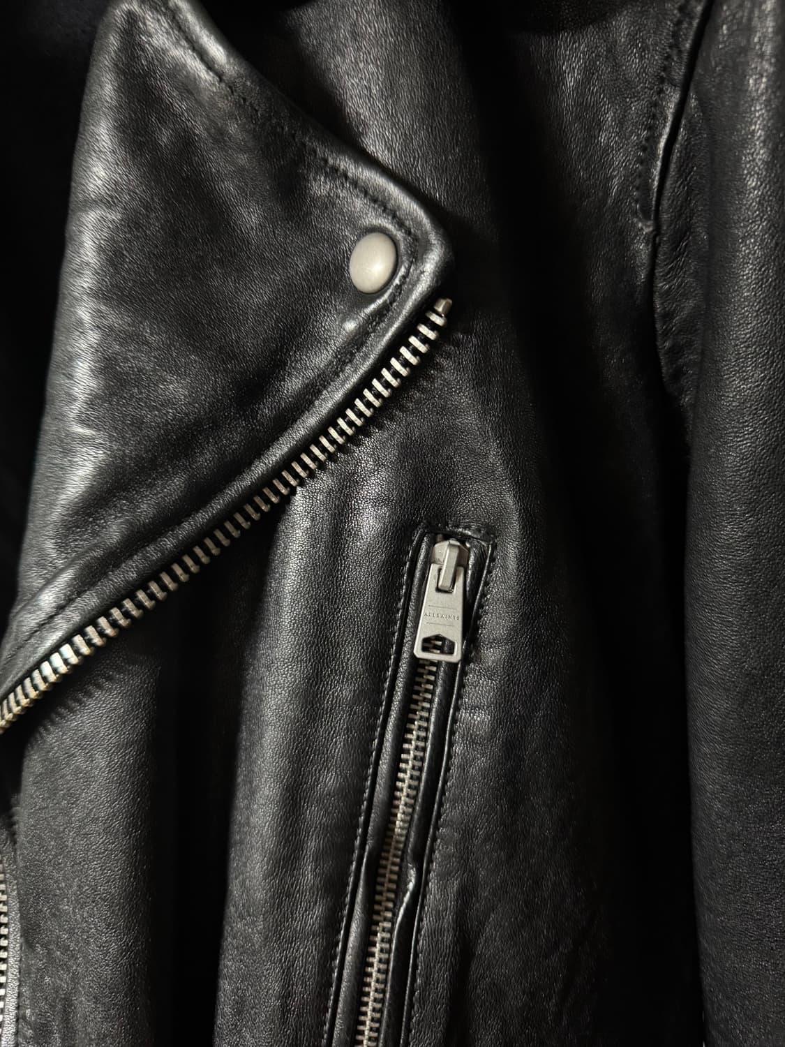 All Saints 올세인츠 라이더 자켓 Large 100 상품이미지3