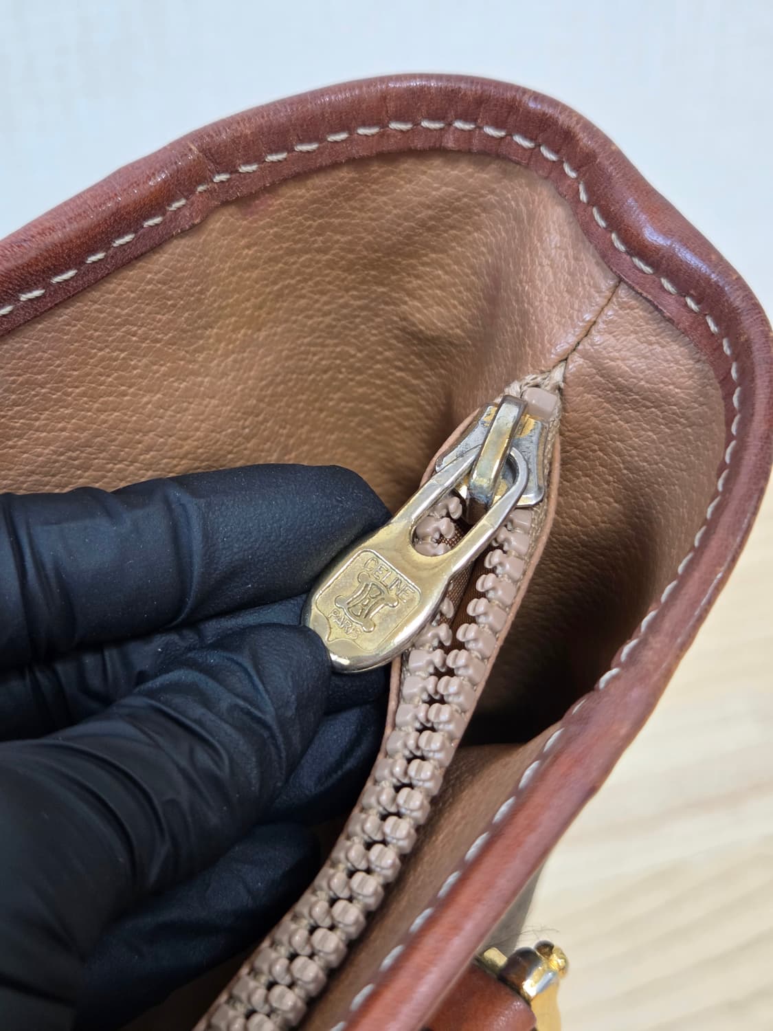 올드 셀린느 빈티지 마카담 토트백 상품이미지7