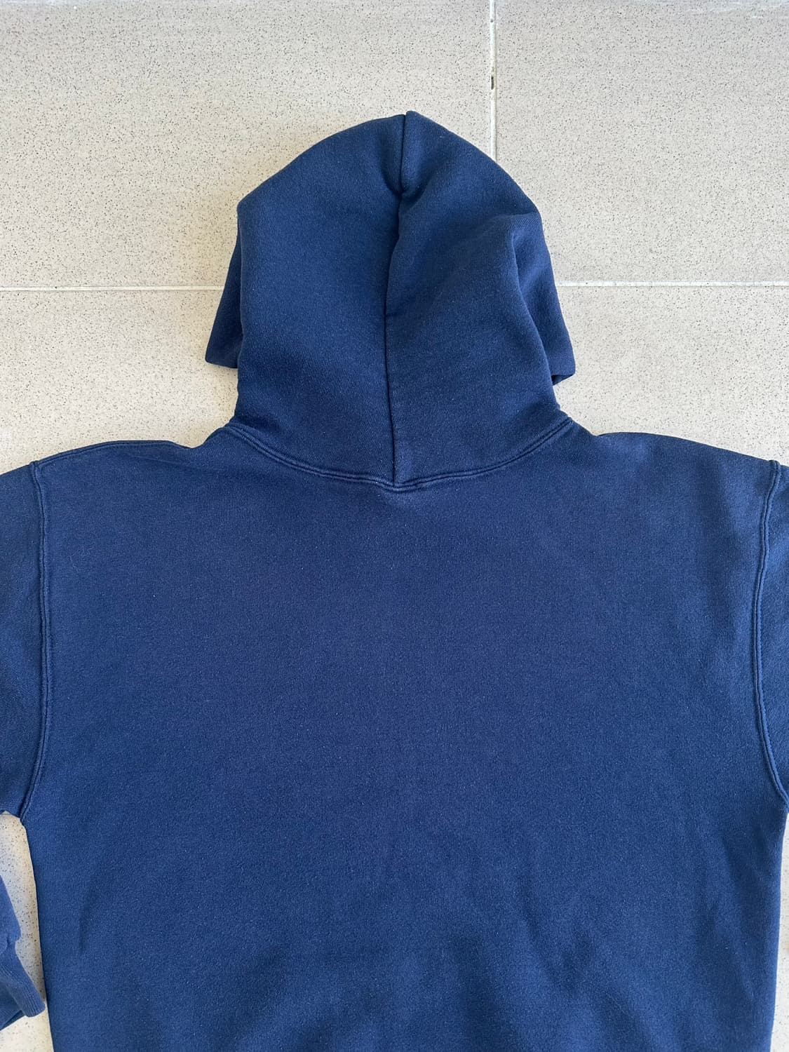 90s 빈티지 러셀 후드 네이비 M 상품이미지5