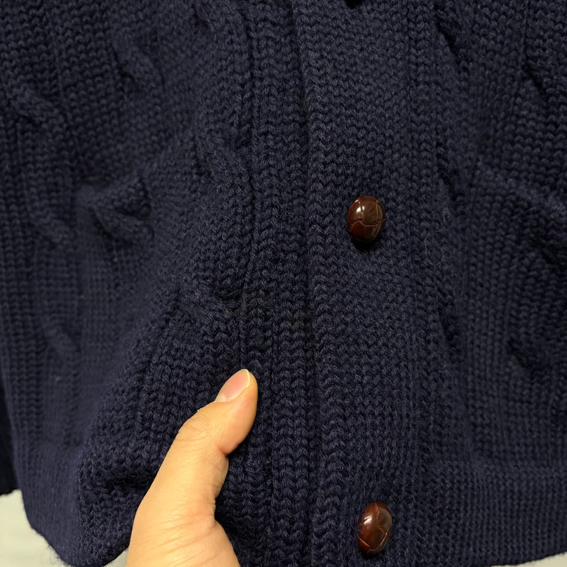 폴로 랄프로렌 울 숄카라 가디건 상품이미지8