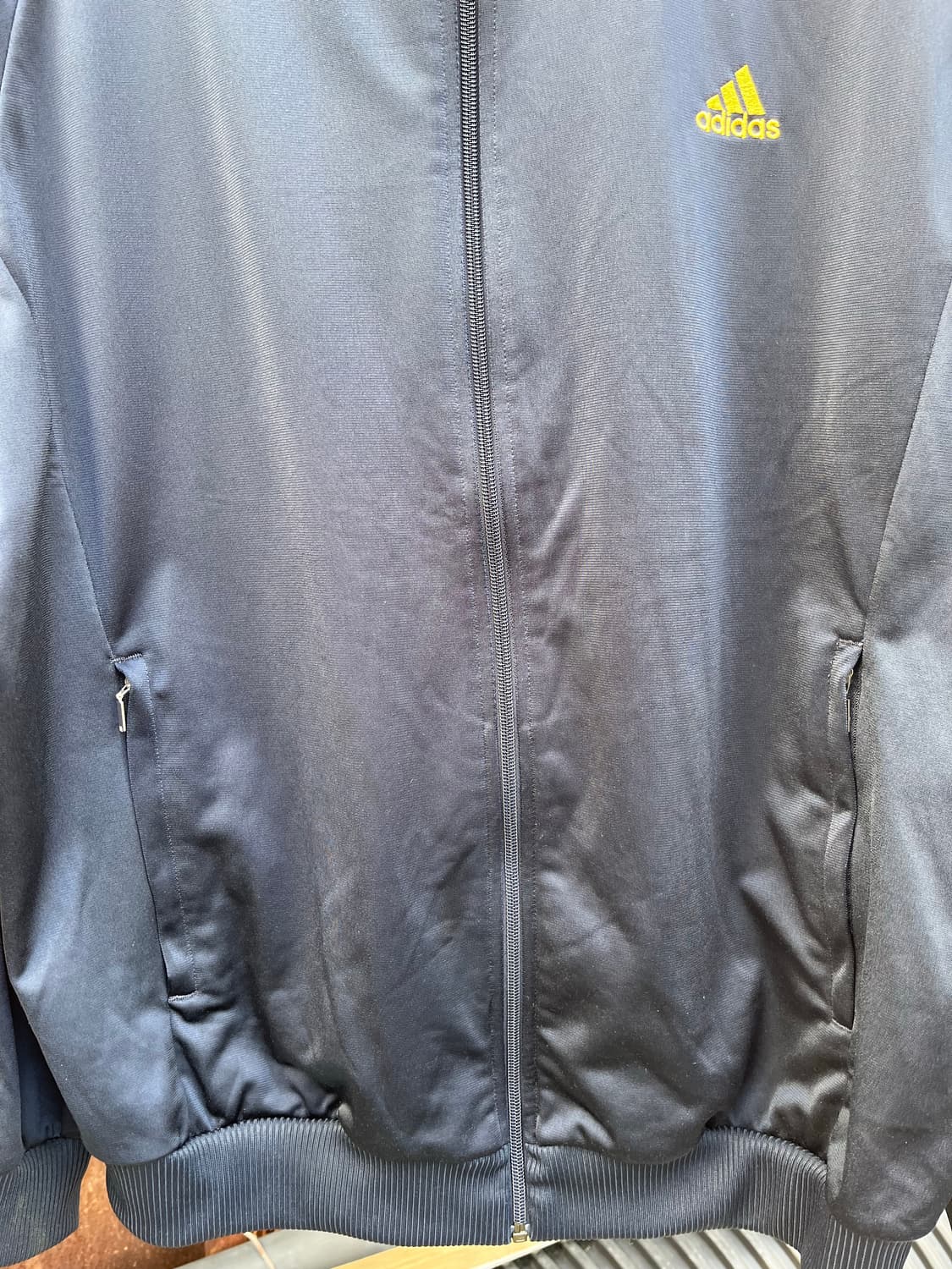 4XL 아디다스 네이비 삼선 져지 상품이미지5