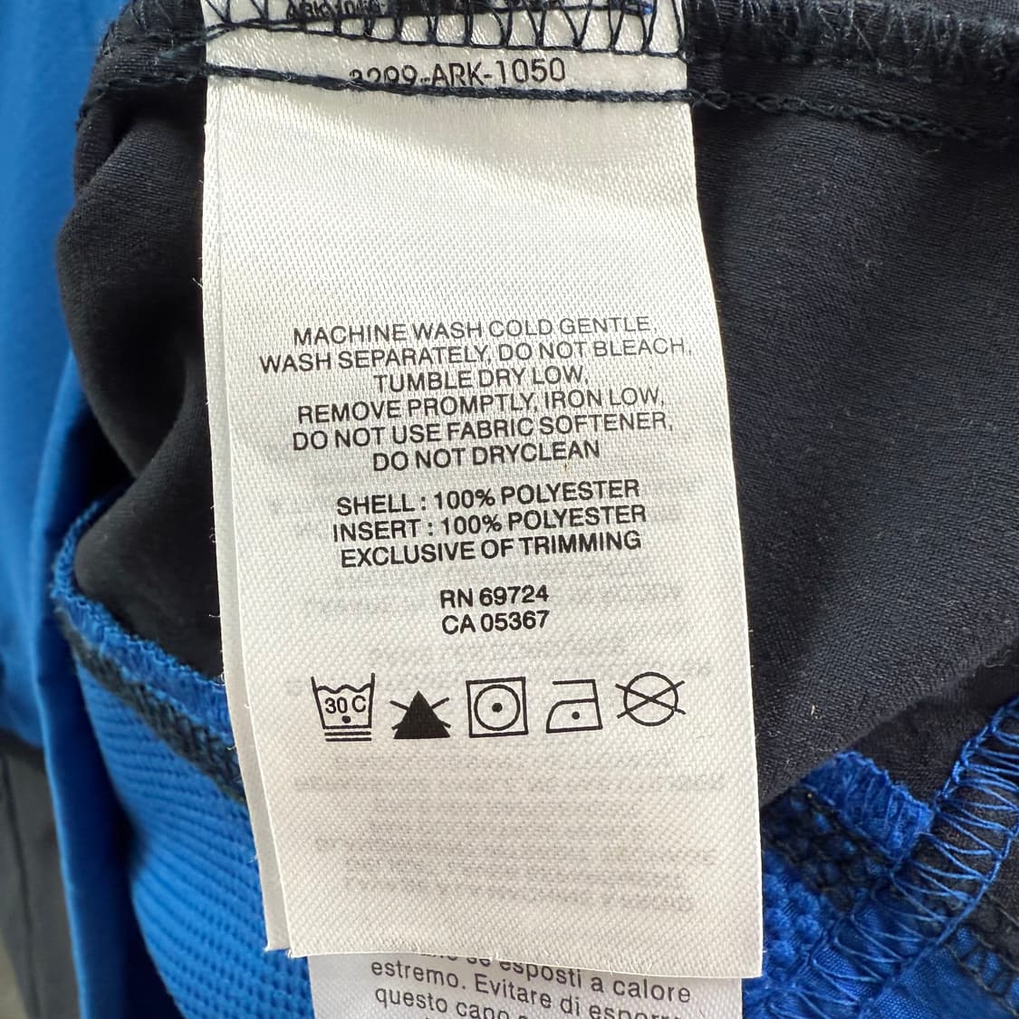 [M] 컬럼비아 블루 바람막이 상품이미지6