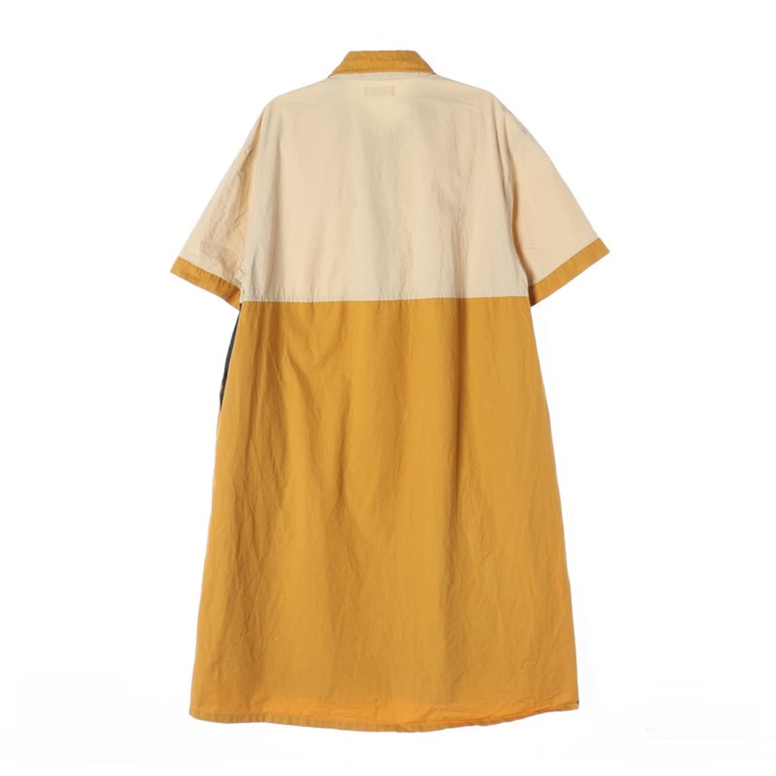 스튜디오 톰보이 코튼 컬러 배색 반팔 원피스 F 상품이미지2