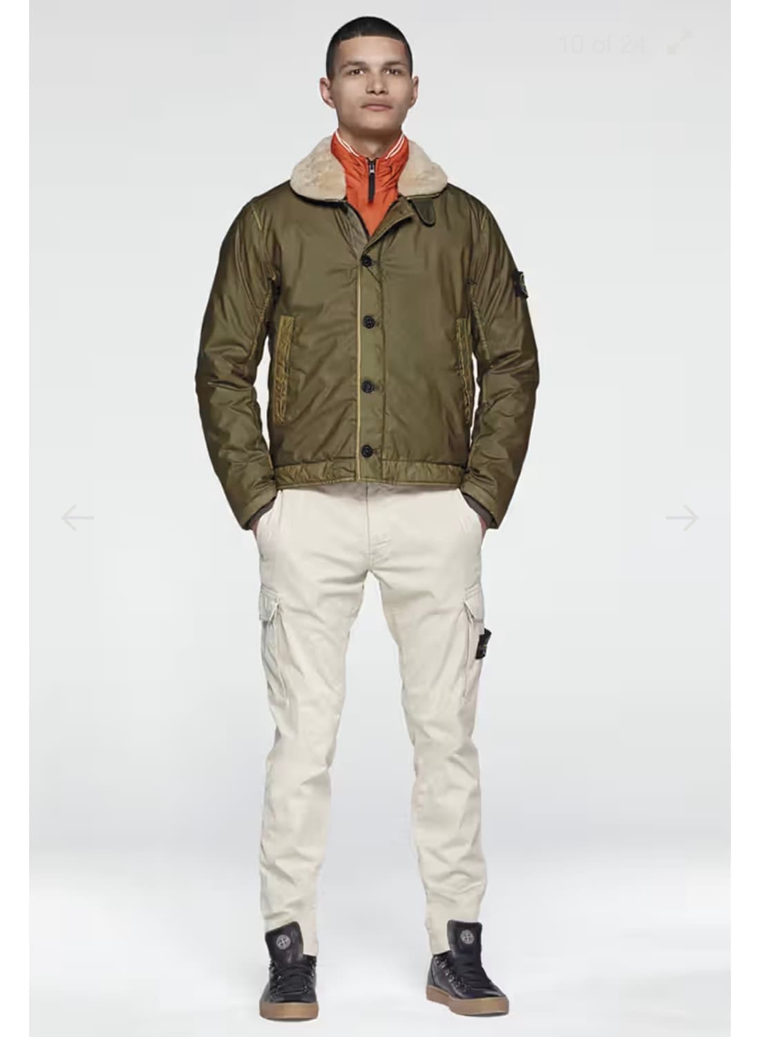 스톤아일랜드 무솔라 고마타 자켓 상품이미지2