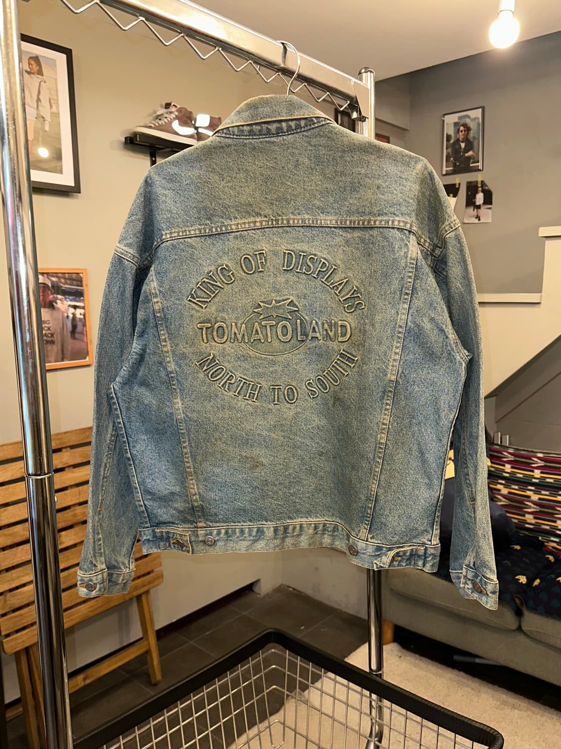 90’s Tomatoland back detail denim jacket 상품이미지8