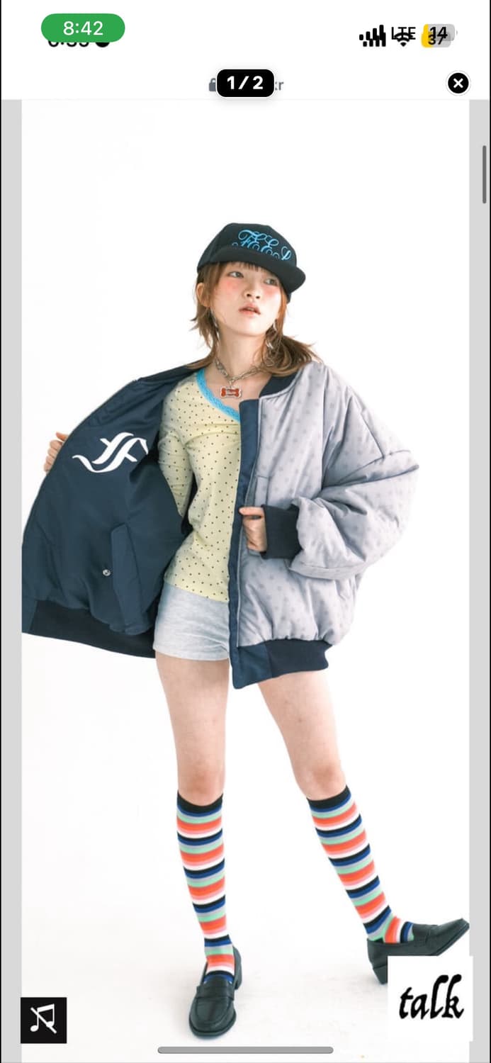 샵페어리 patch bomber padded jacket 봄버 자켓 상품이미지1