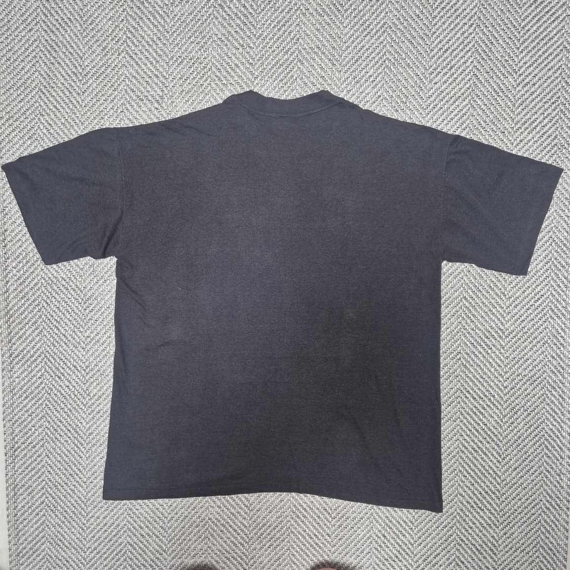 80s 스파이더웹 프린팅 싱글스티치 티셔츠 (XL) 상품이미지6