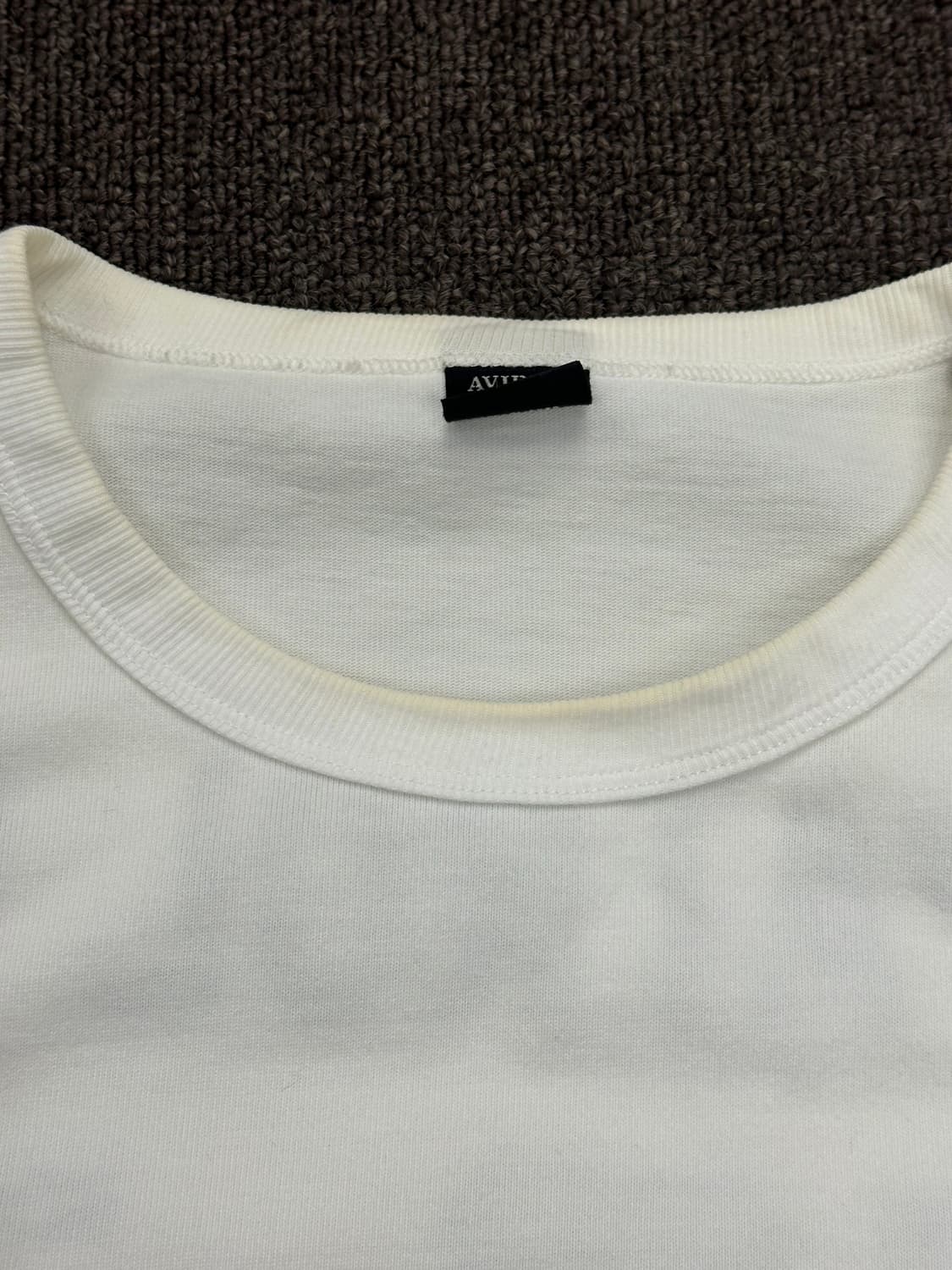 XL)AVIREX 빈티지 후면 자수 그래픽 반팔 상품이미지5