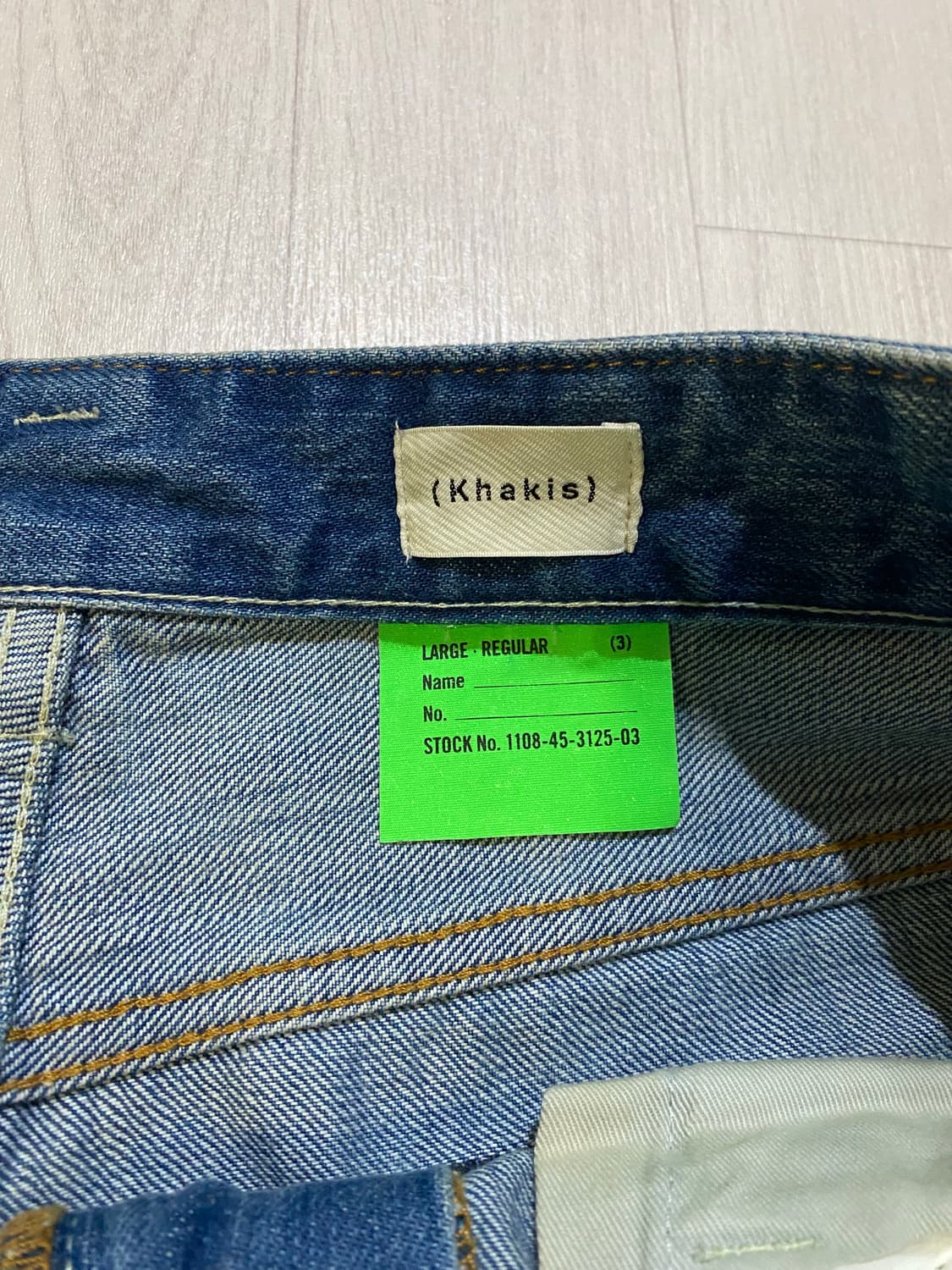 카키스 데님팬츠 상품이미지7