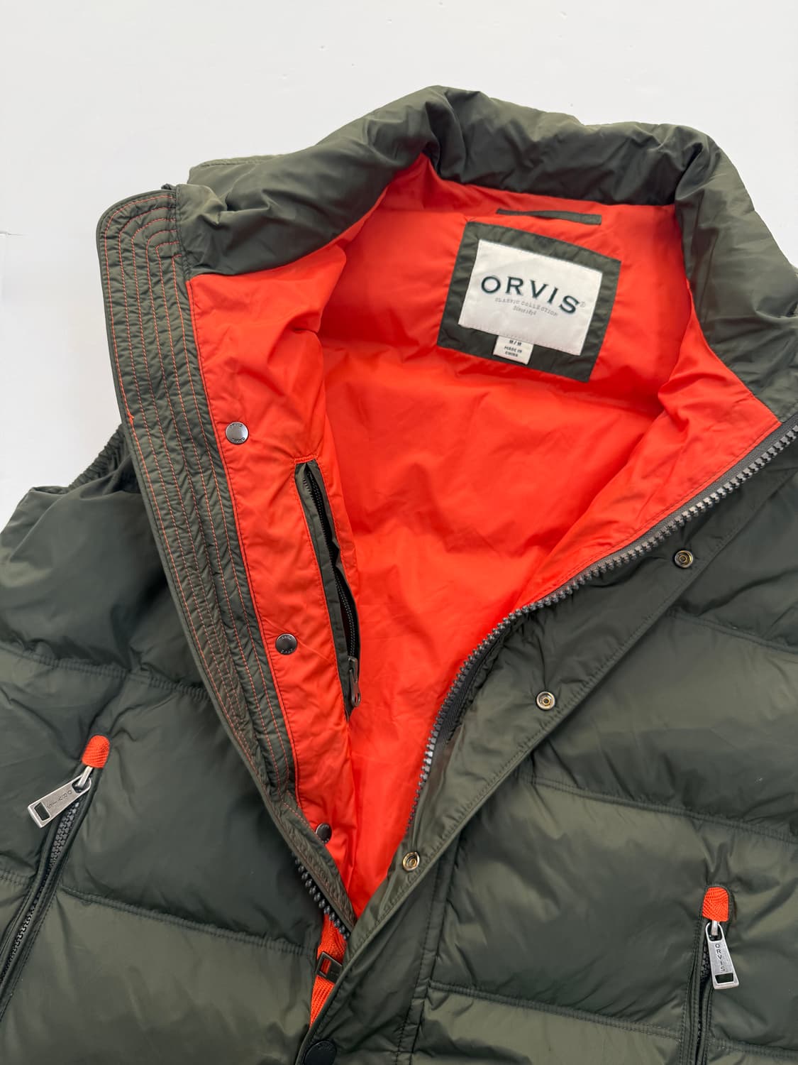 ORVIS 오비스 구스다운 패딩 베스트 상품이미지6