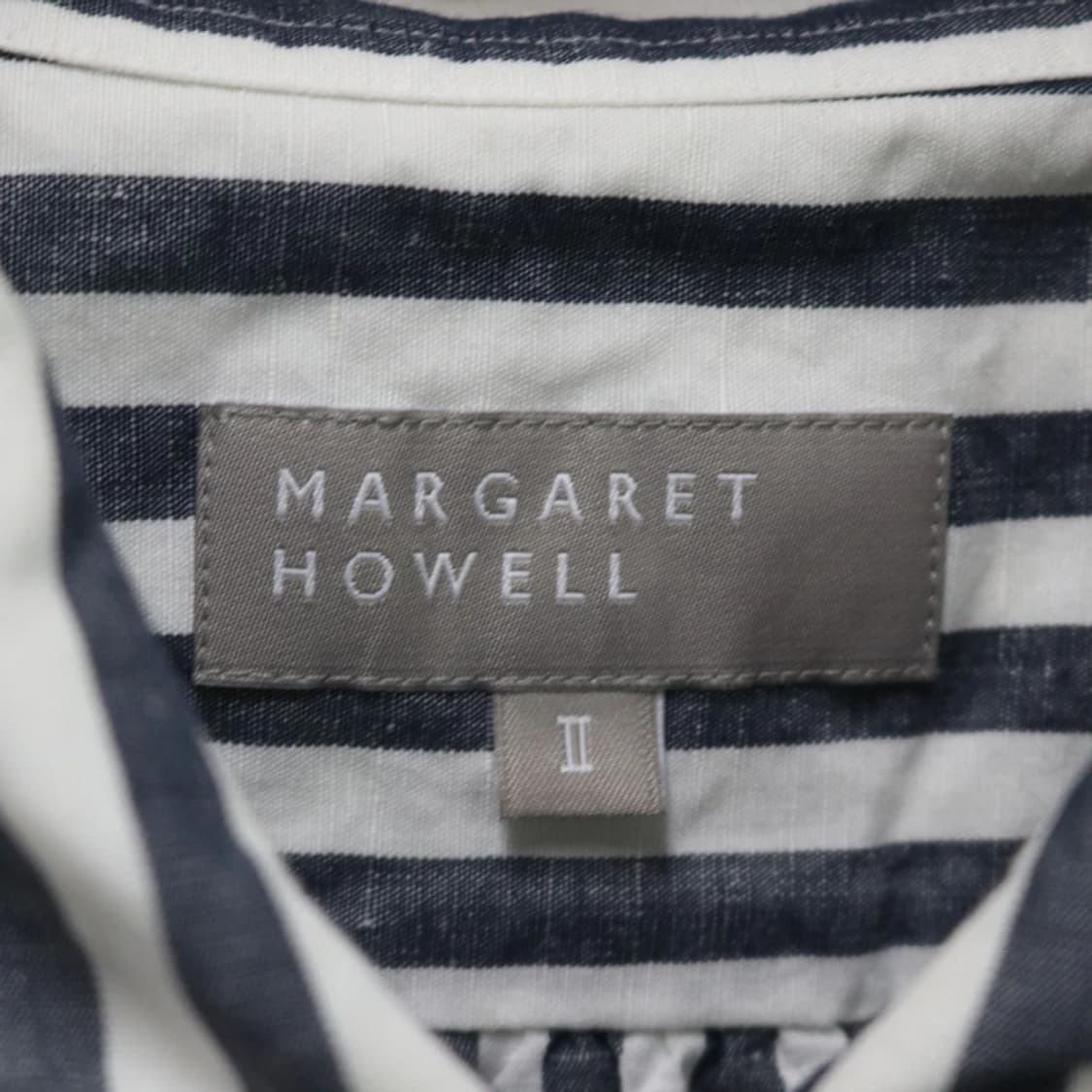 마가렛 호웰 스트라이프 린넨 혼방 셔츠 63306 상품이미지5