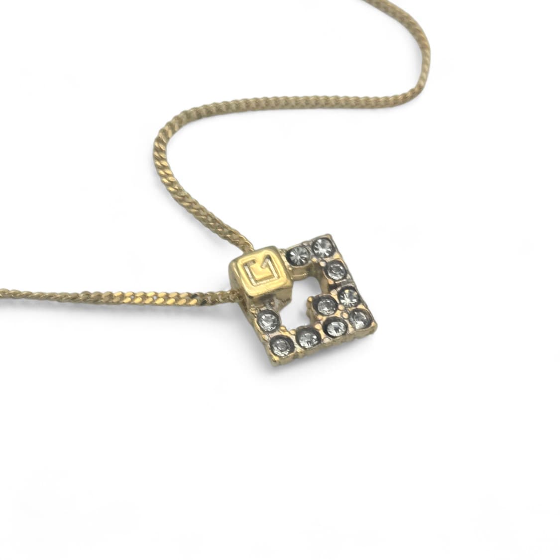 지방시 로고 큐빅 스퀘어 골드 목걸이
​ 상품이미지6
