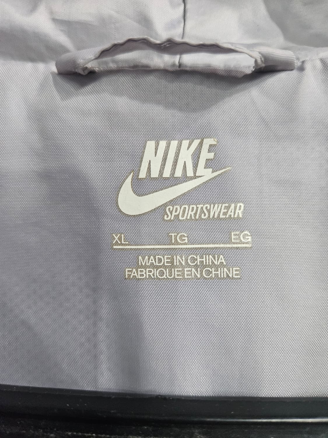 나이키 자수로고 투톤 남성 100~105 바람막이 후드집업 자켓  상품이미지3