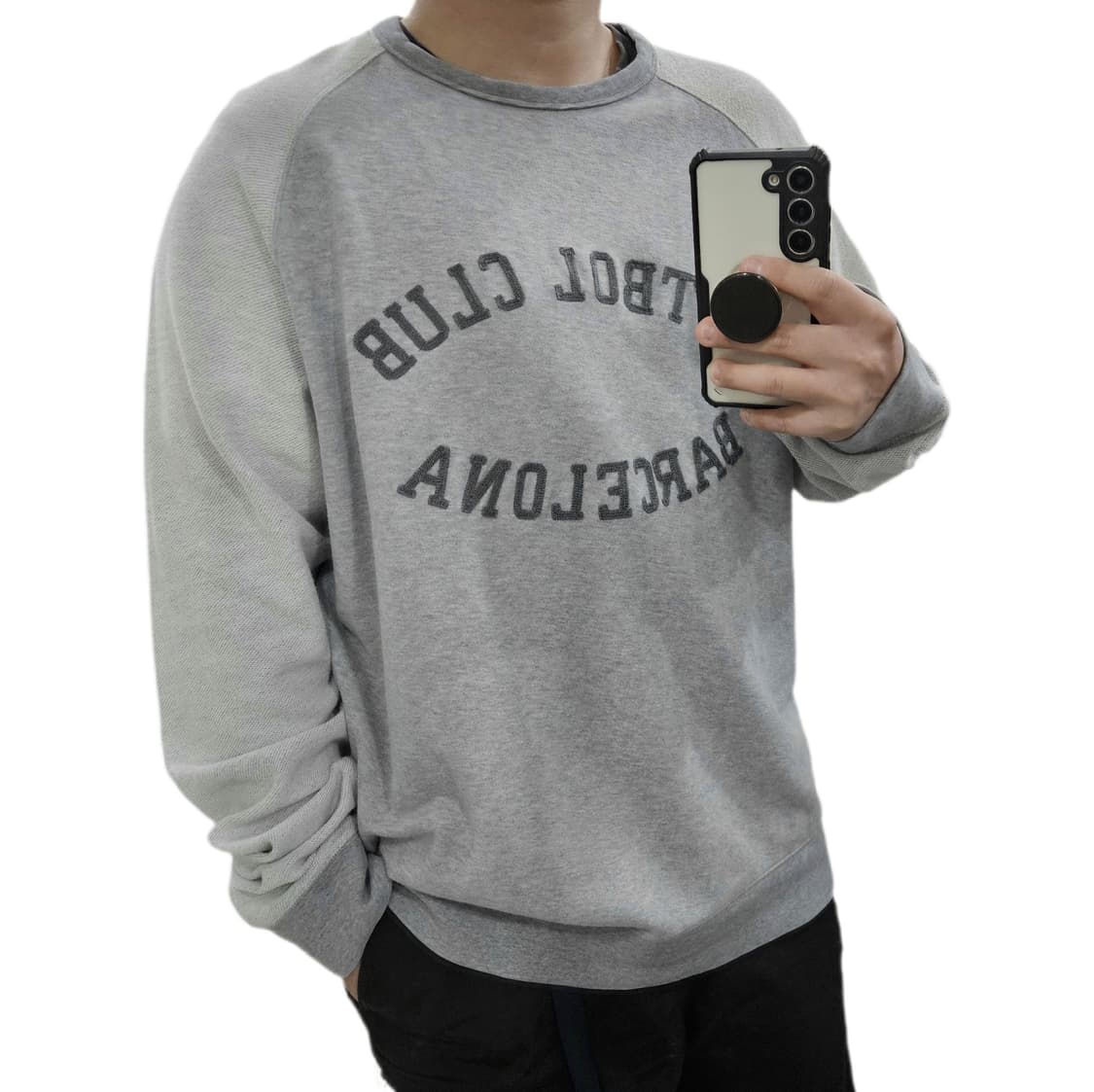 XXL 110 희귀템 나이키 바르셀로나 맨투맨 그레이 상품이미지1