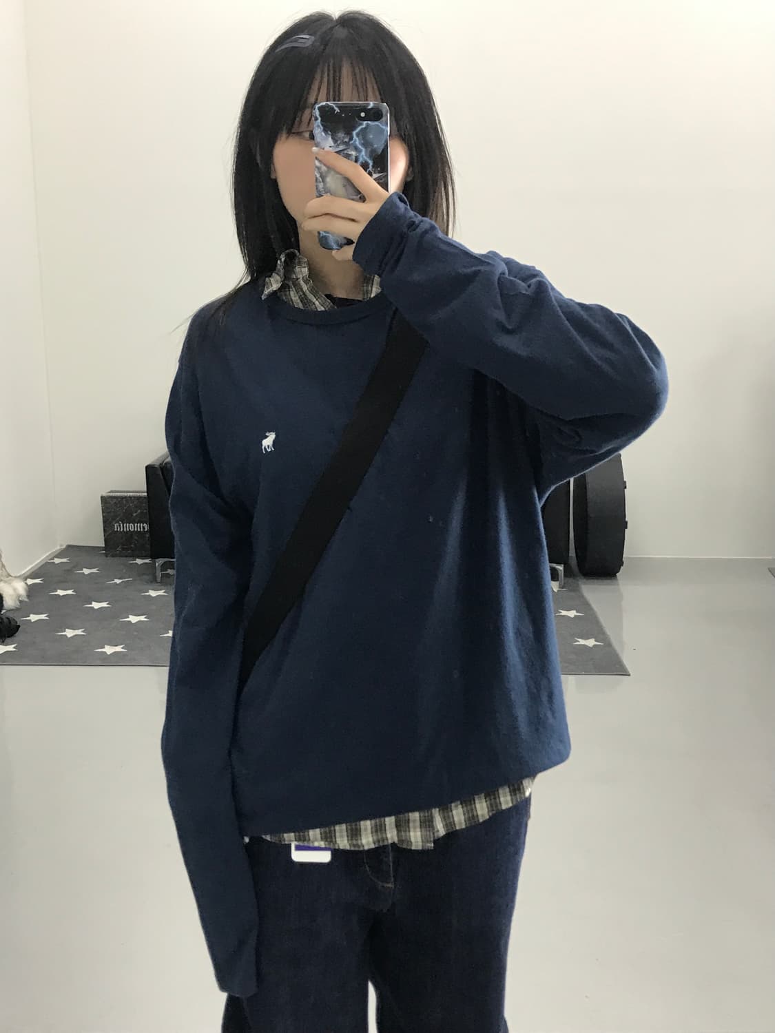 일본 유니클로 체크셔츠 상품이미지2