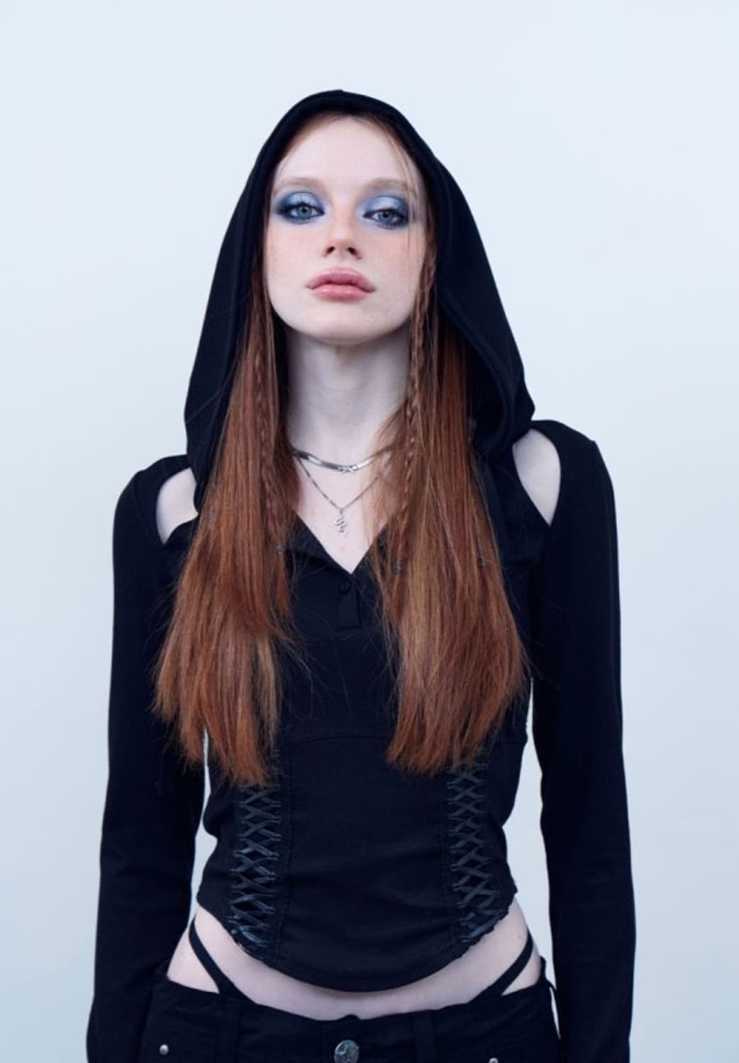 hillda 힐다 코르셋 후디 상품이미지1