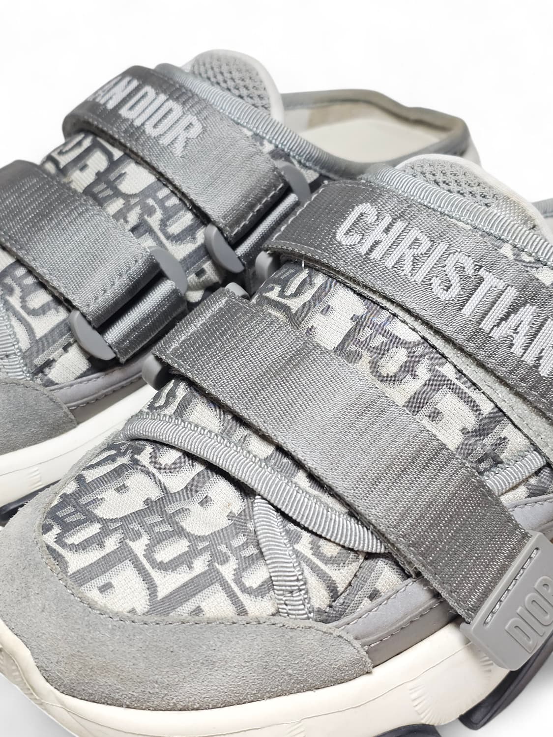 디올 오블리크 스웨이드 여성 뮬 상품이미지2