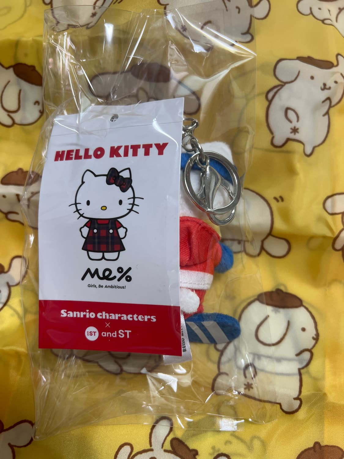 산리오 키티 미퍼센트 스노우보드 마스코트 상품이미지3