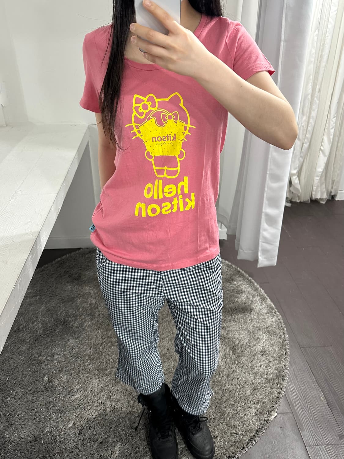 adidas check capri pants 상품이미지4