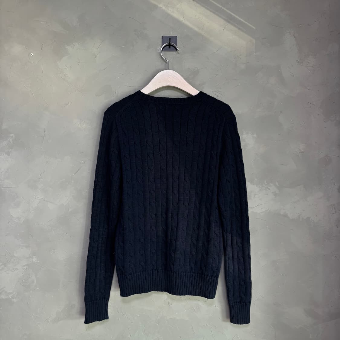 폴로 랄프로렌 꽈배기 니트 네이비 상품이미지4