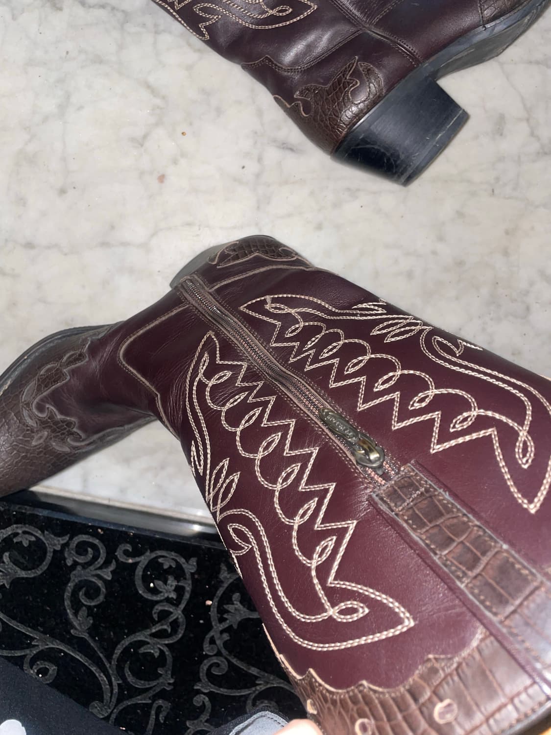 Keystone 웨스턴 브라운 부츠 상품이미지3