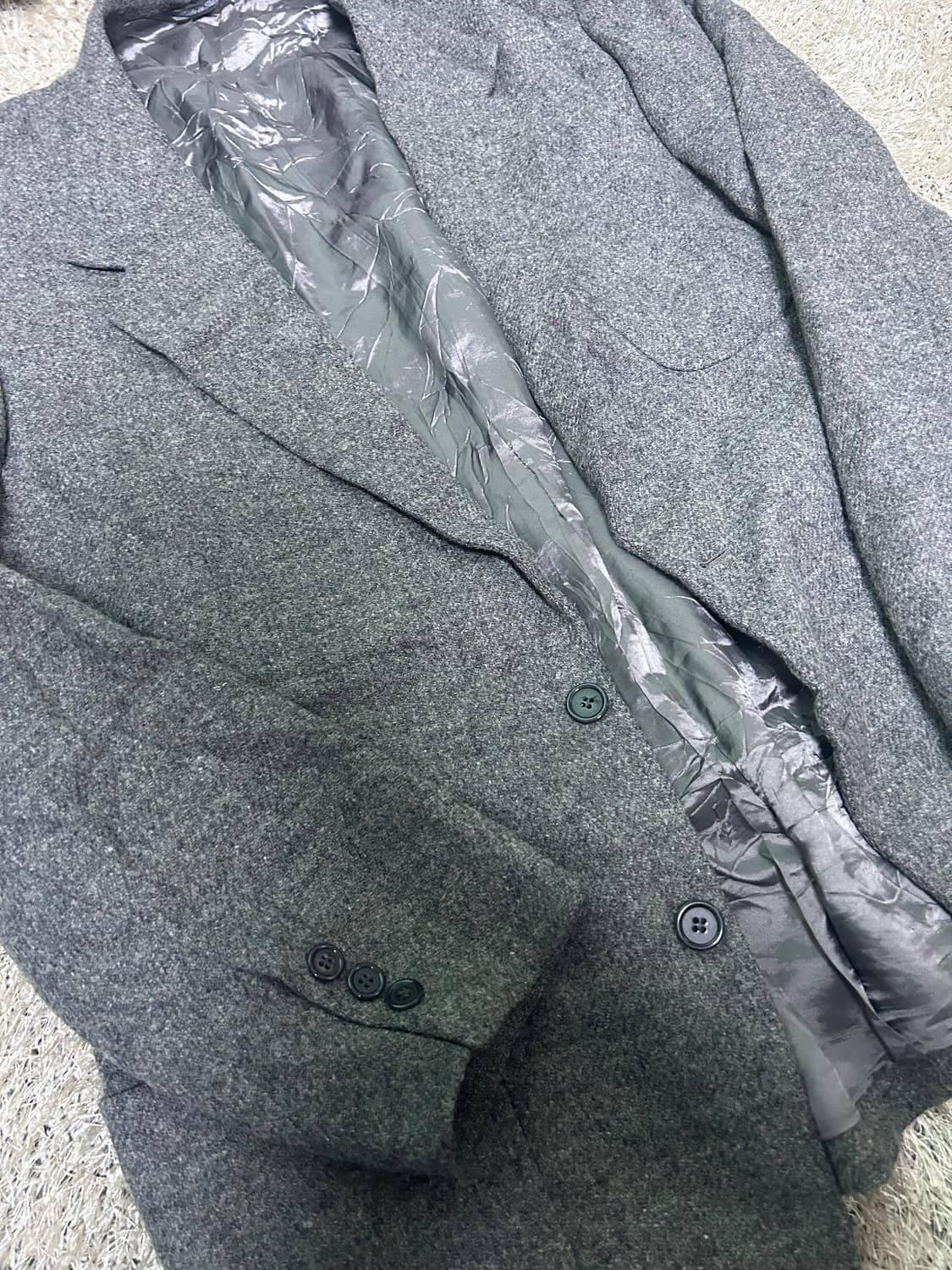 이태리제 울 블레이저 사이즈 105~110 상품이미지2