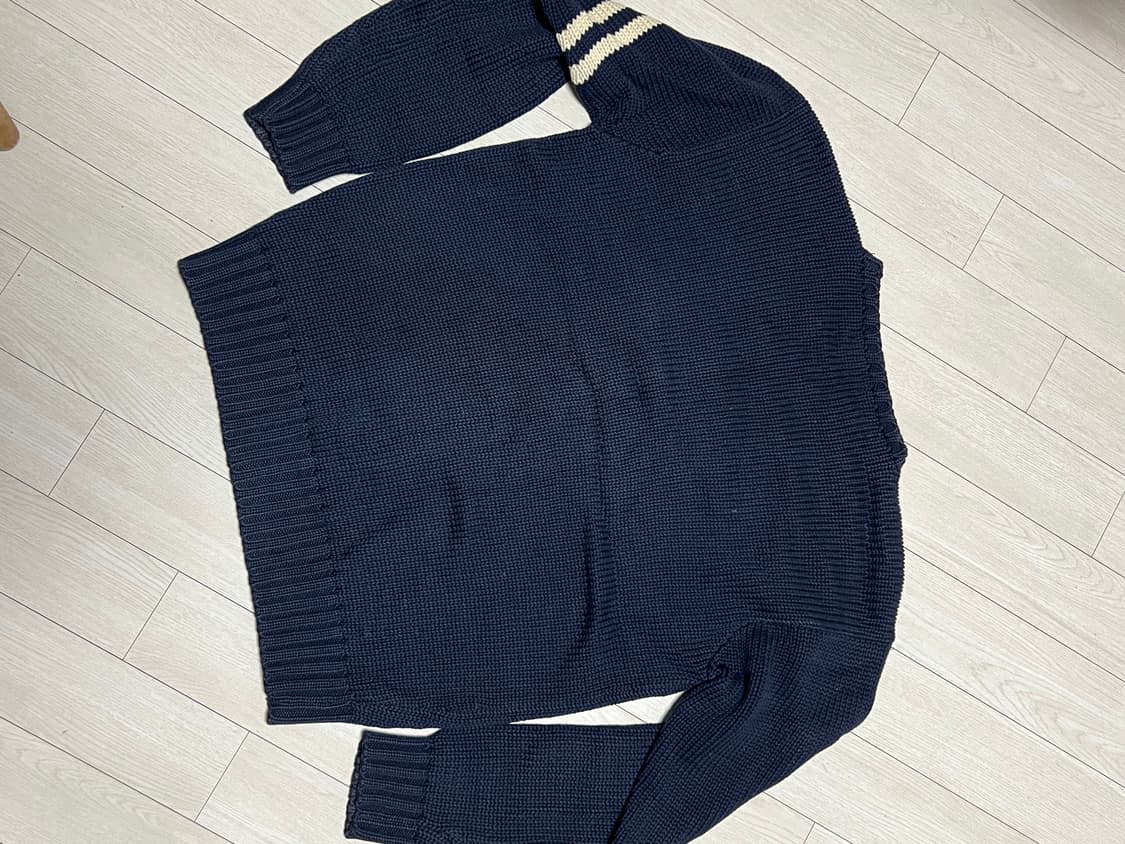 90s폴로랄프로렌 P로고 네이비니트 100사이즈 상품이미지5