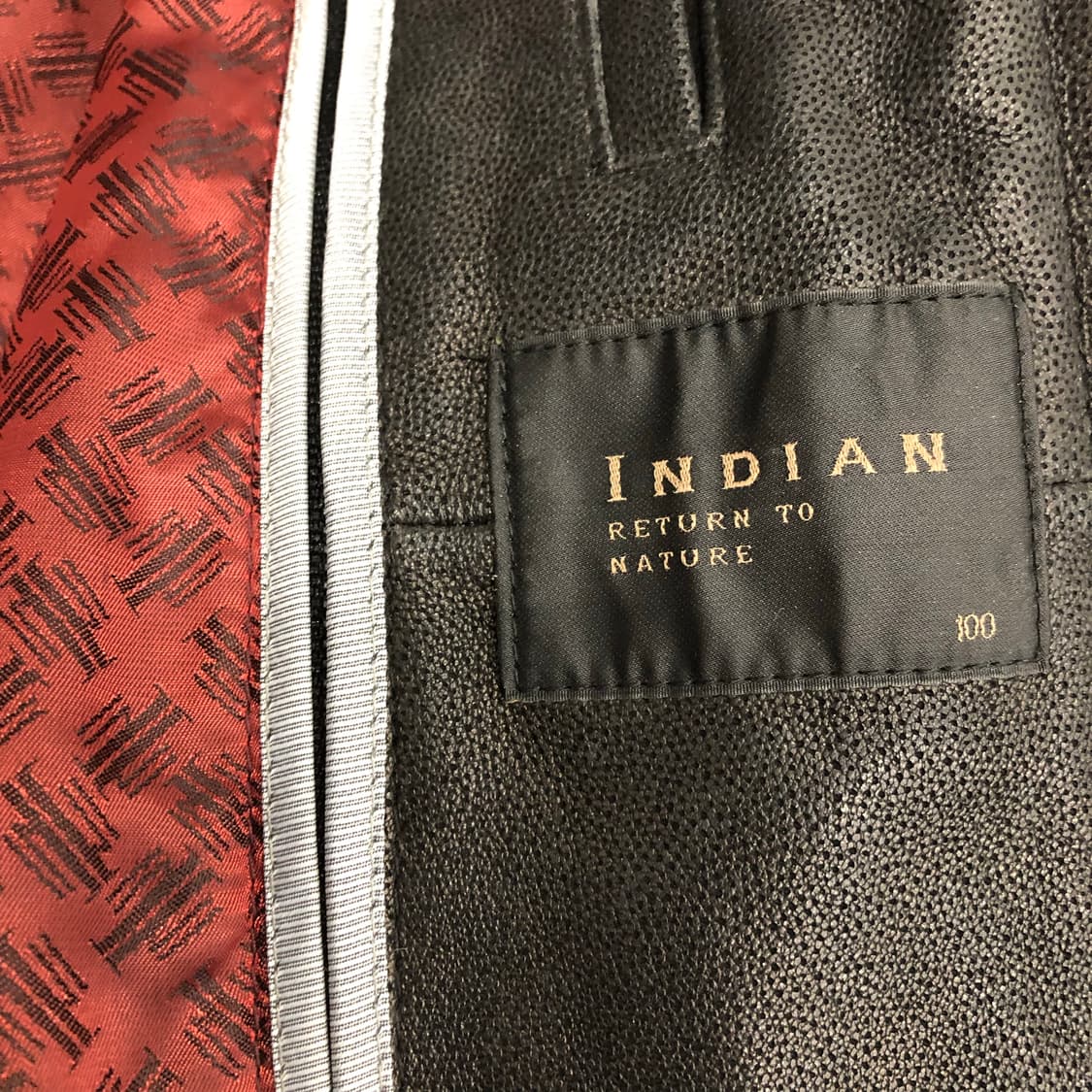 인디안 양가죽 퍼 카라 레더 가죽 자켓 상품이미지6