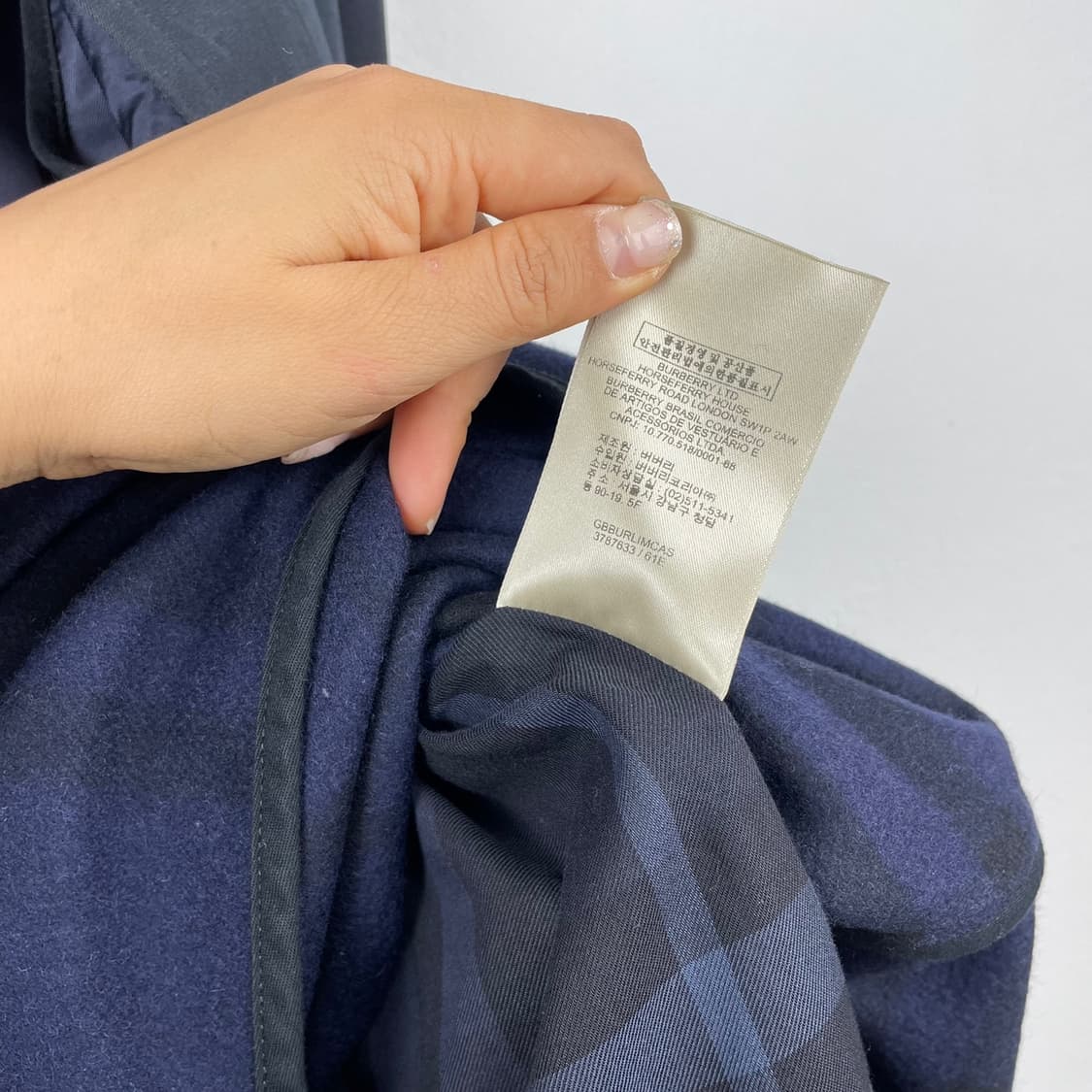 버버리 Burberry 런던 네이비 듀얼 트렌치코트 52 상품이미지7