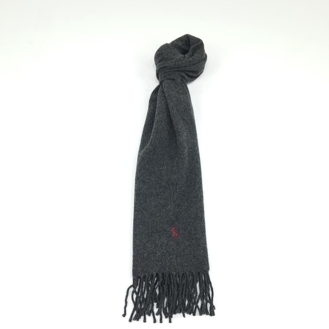 폴로 랄프로렌 그레이 램스울 목도리 머플러 (MZ528) 상품이미지2