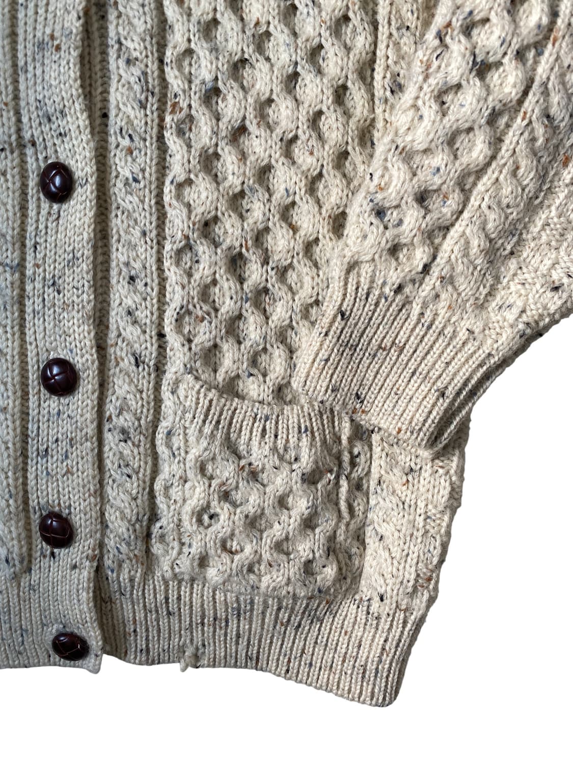 아란 크래프츠 케이블 니트 가디건 (Man M) AB1859 상품이미지4